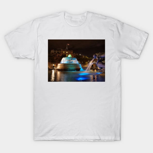 Trafalgar Square, London T-Shirt by Ludwig Wagner